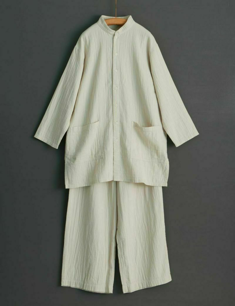 長袖パジャマセット【M・Lサイズ】 | 石見銀山 群言堂オンラインストア