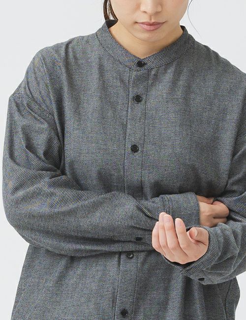 木陰ジャガードストールブラウス | 石見銀山 群言堂オンラインストア