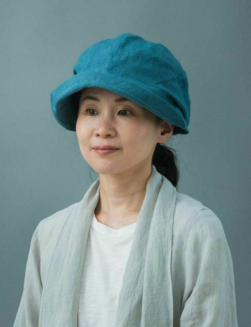 群言堂・60リネンチュニック珊瑚珠（さんごじゅ)(64_むらさき