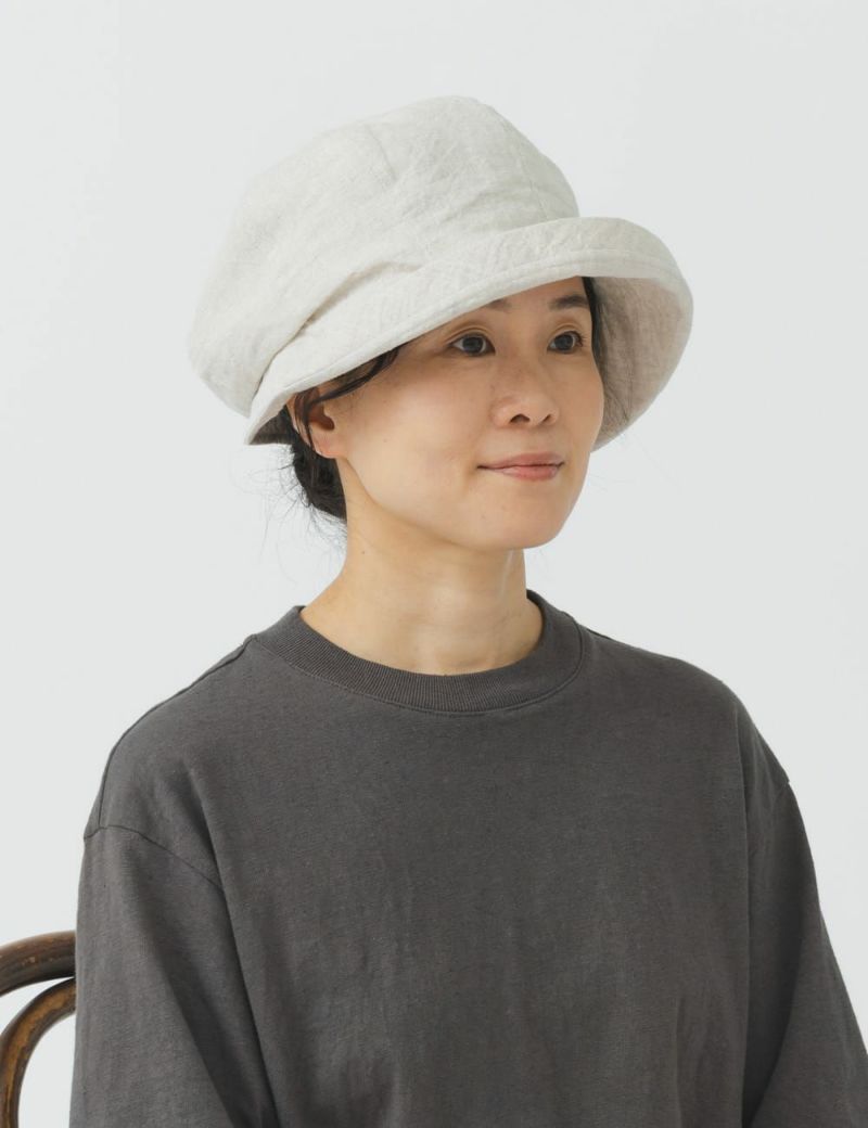群言堂　グンゲンドウ　根々　クロシェハット　帽子　麻　綿　ベージュ 夏の帽子に。クロシェの人気のひみつ | 石見銀山 群言堂 公式