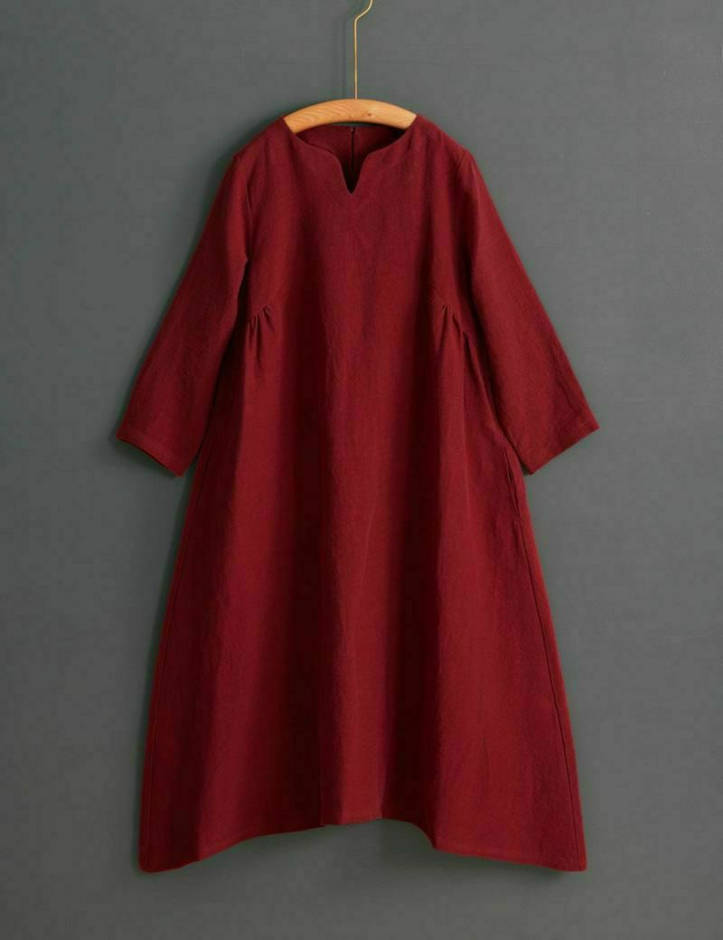 リネンワッシャースキッパーワンピース | 石見銀山 群言堂オンラインストア