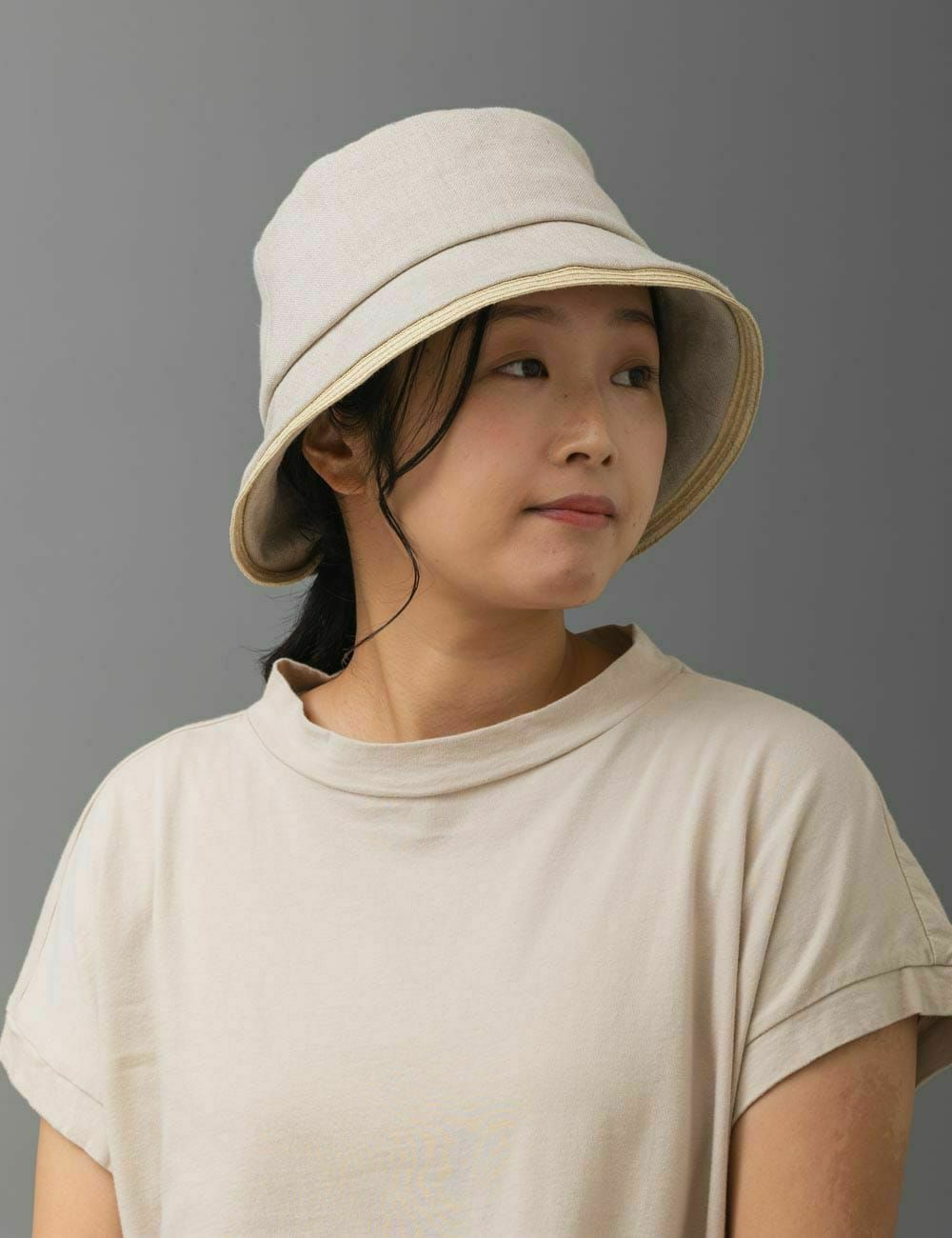 リネンブレードハット