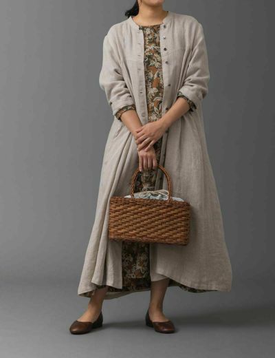 群言堂 登美 圧縮ニットっぽい 楽ちん暖かパンツ パンツ
