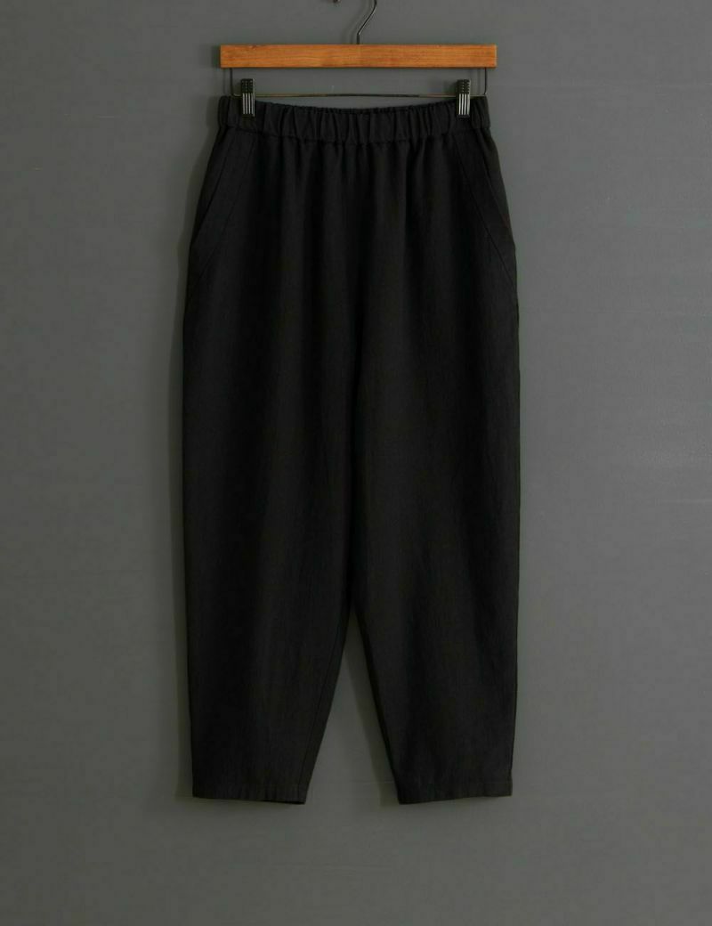 綿麻梨地織　パンツ木天蓼（またたび）