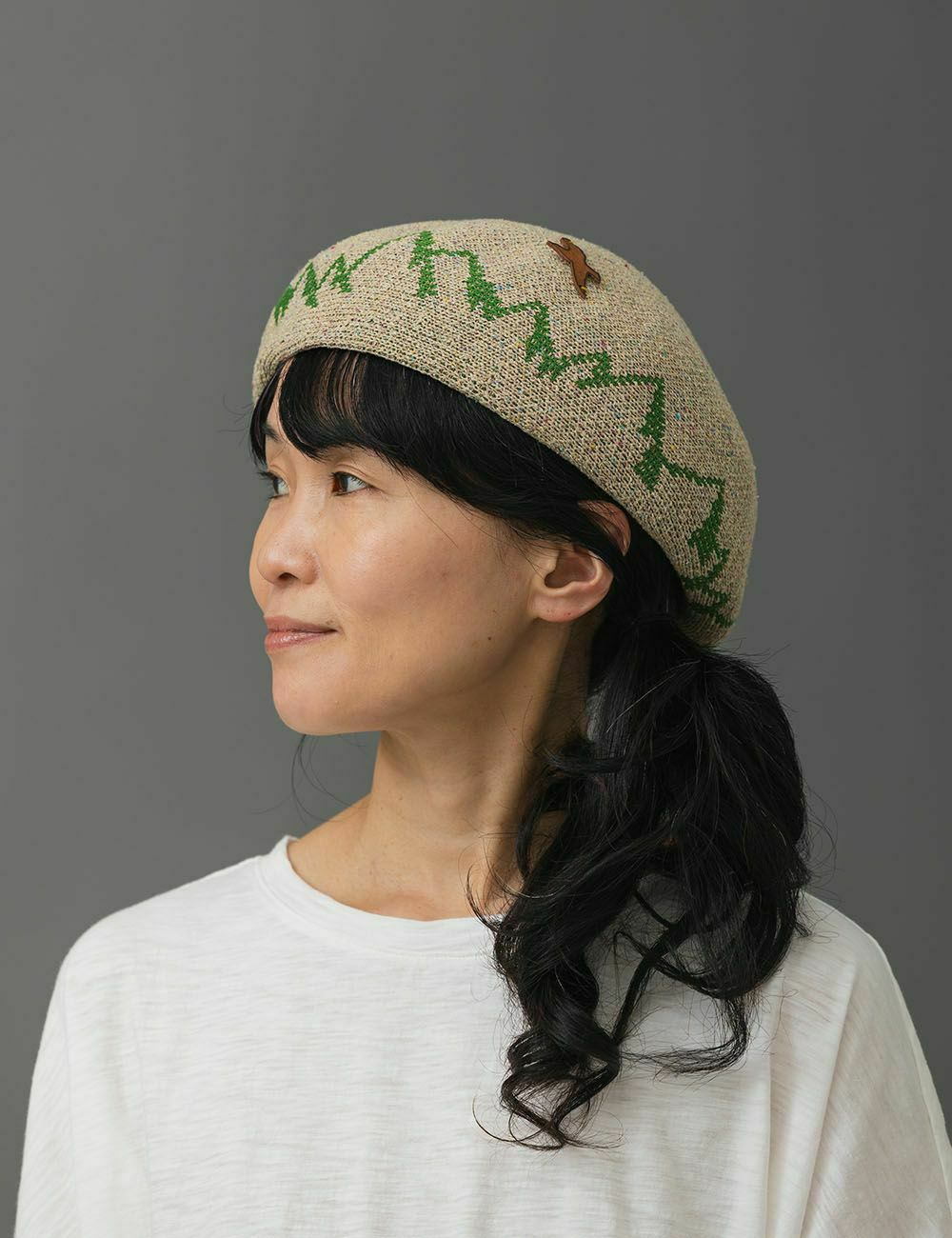 山と鳥のベレー｜tuduri | 石見銀山 群言堂オンラインストア