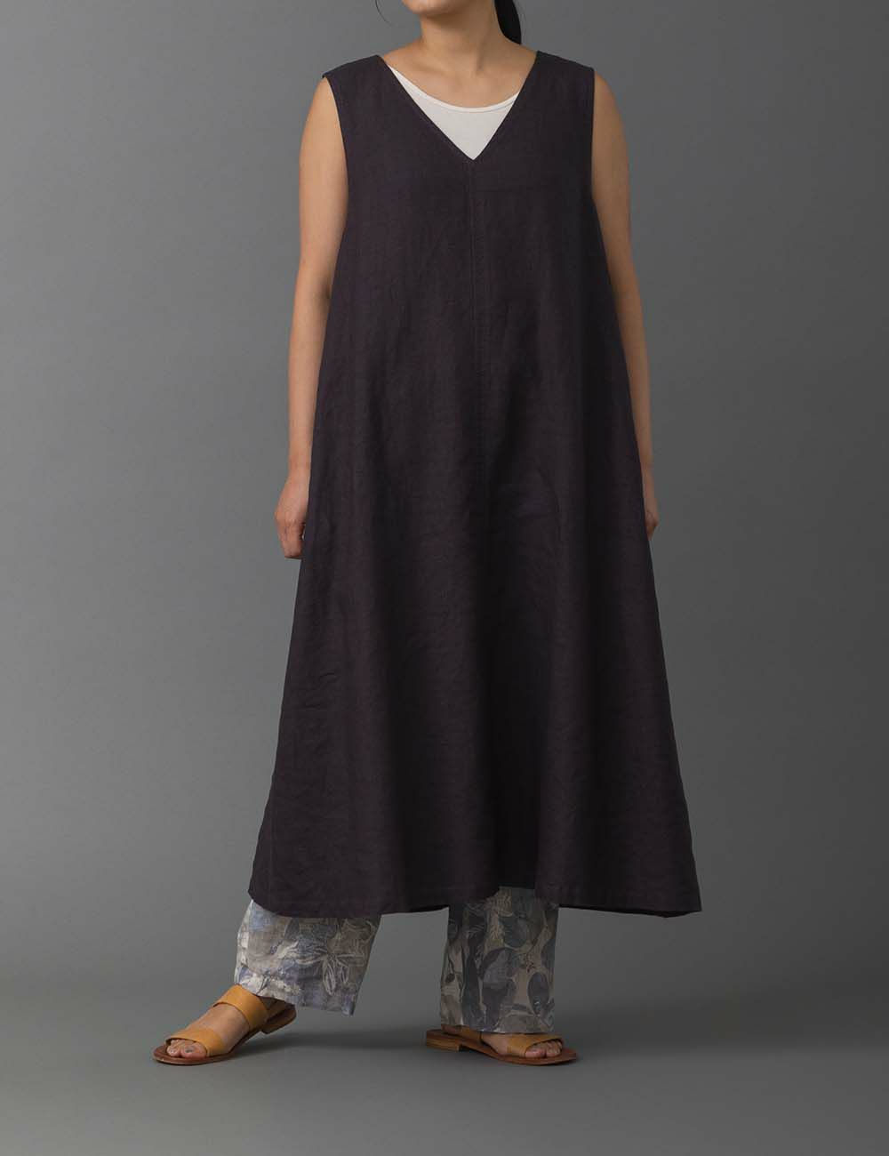 リネンジャンパースカート小夏（こなつ）