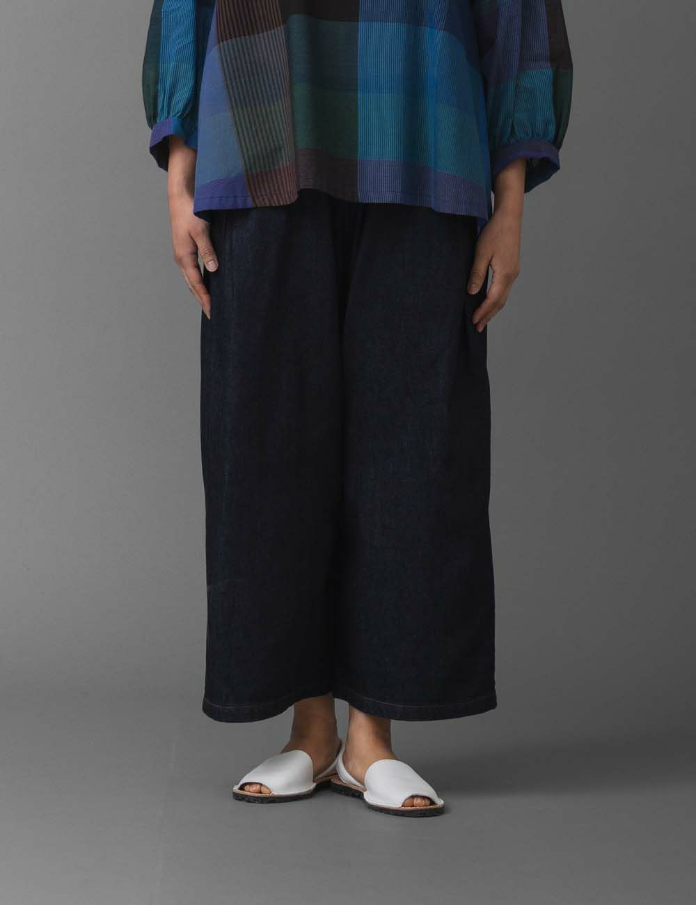 8オンスカツラギデニムパンツ薄荷（はっか）