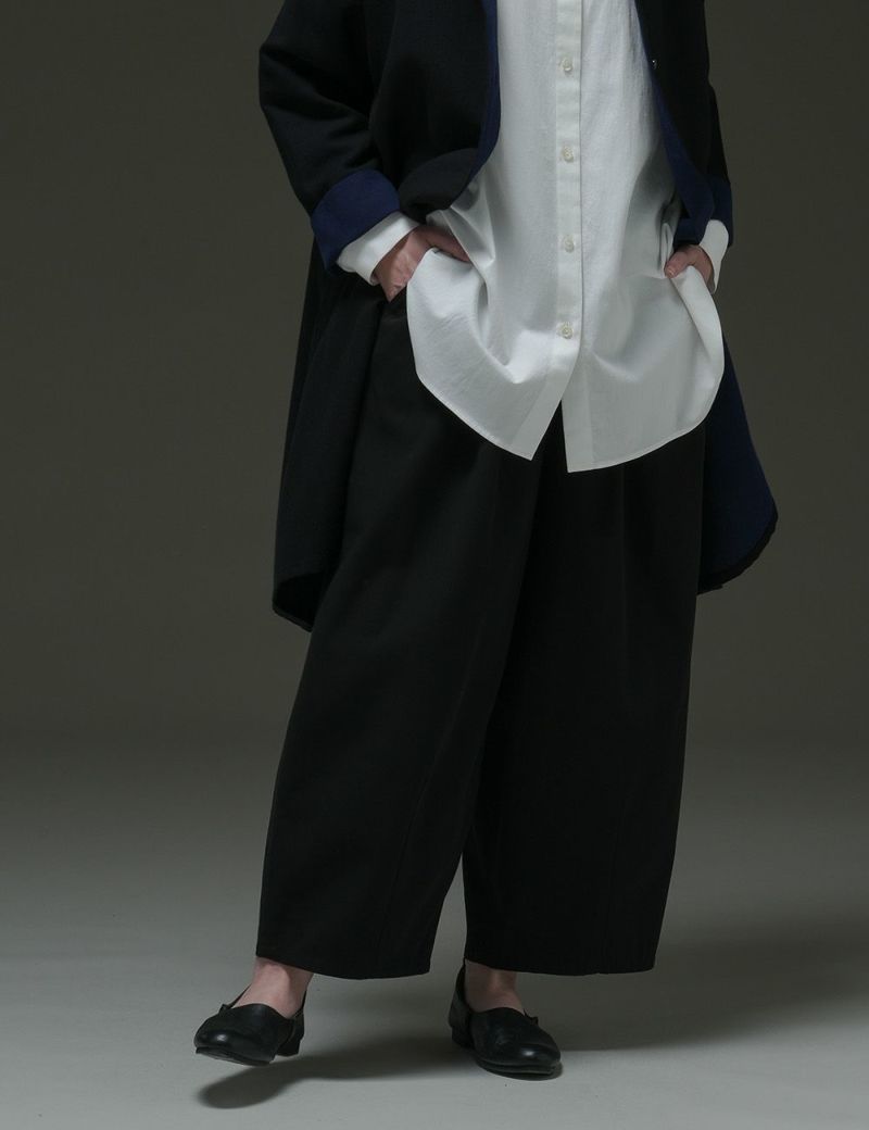 綿ボイルツイルパンツ鴎草（かもめそう）