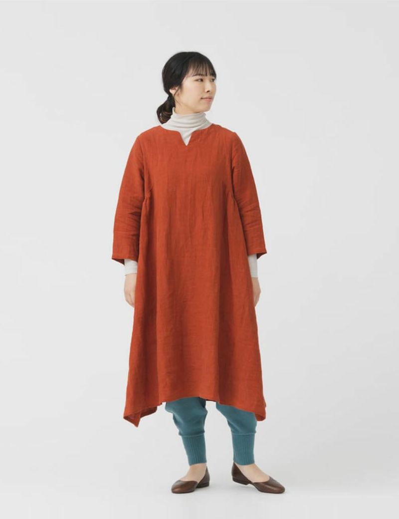 キチンと感も大事、衿つきワンピース＆チュニック | 石見銀山 群