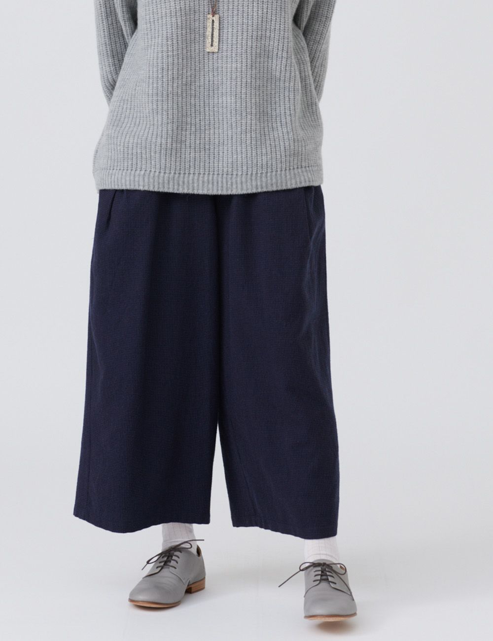 群言堂 リネンキャンバス薄荷(はっか) グレー 群言堂 リネンキャンバス