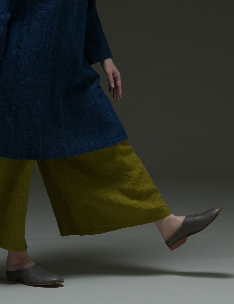 リネンパレットワイドパンツ | 石見銀山 群言堂オンラインストア