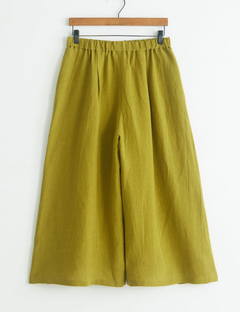 リネンパレットワイドパンツ | 石見銀山 群言堂オンラインストア