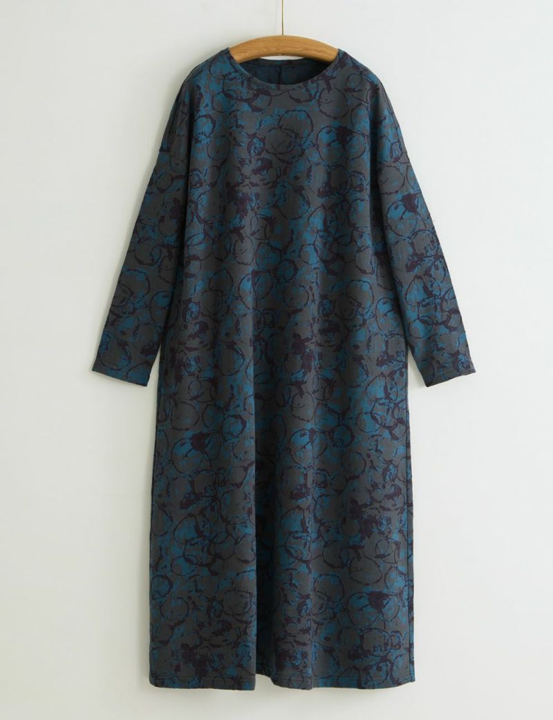 群言堂根根　香水瓶柄のワンピース 群言堂根根 香水瓶柄のワンピース 群言堂根根 香水瓶柄のワンピース