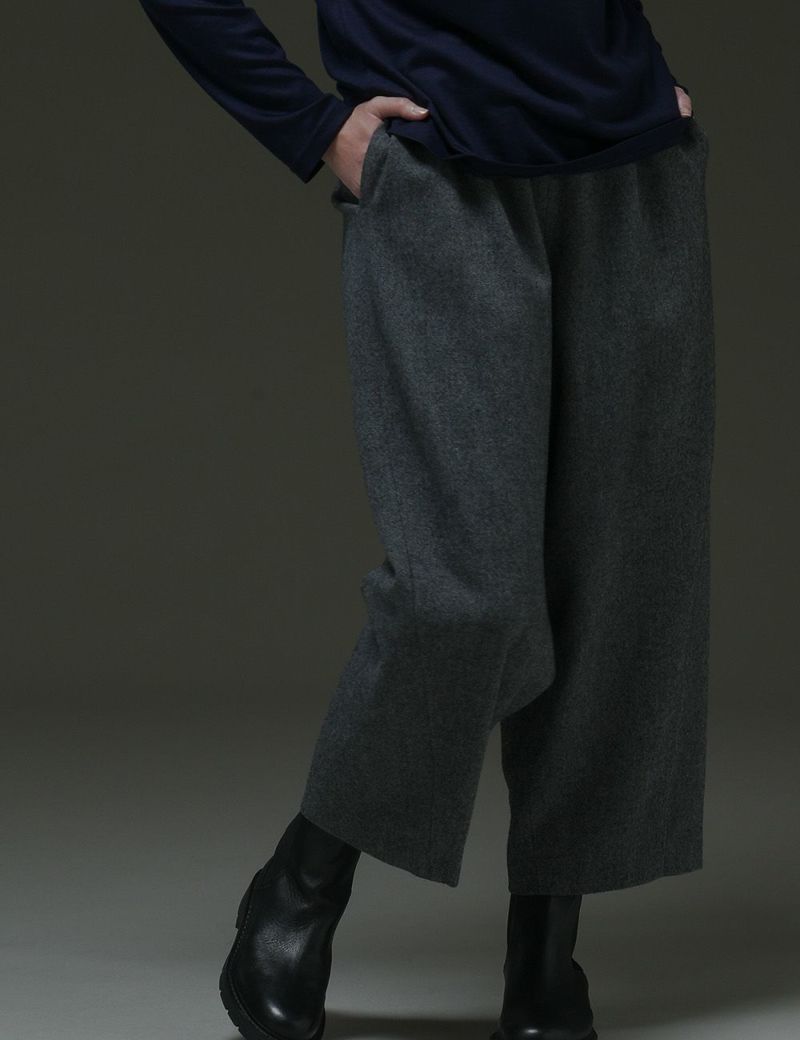 綿ウールツイルパンツ柳蘭（やなぎらん） | 石見銀山 群言堂オンライン