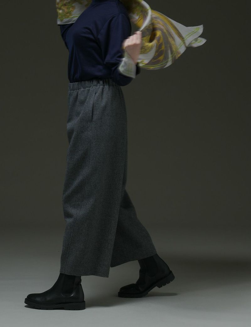綿ウールツイルパンツ柳蘭（やなぎらん） | 石見銀山 群言堂オンライン