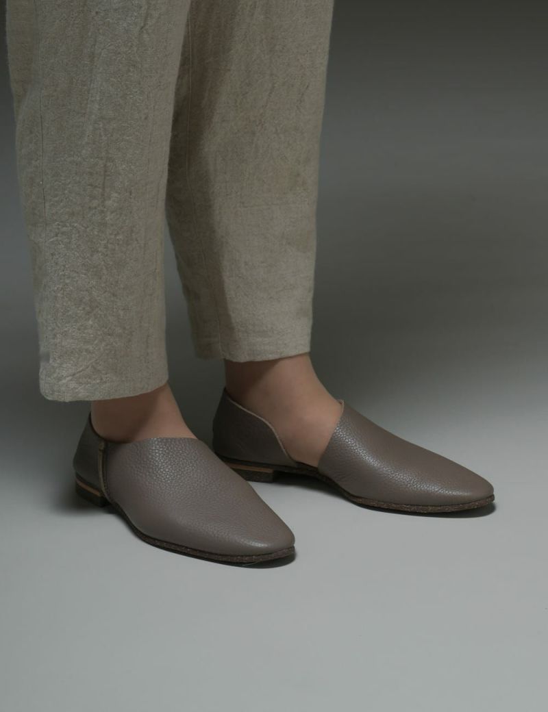 argue×U-DOT SLIP-ON NUDE BEIGE 2-PIECES SLIP-ON｜U-DOT | 石見銀山 群言堂オンラインストア