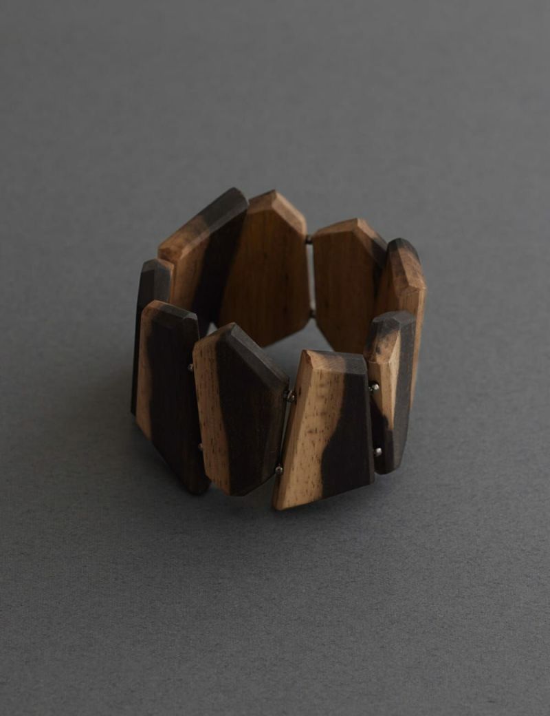 黒柿 ブレスレット｜おかや木芸