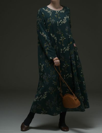 石見銀山　群言堂　ワンピース　チュニック 群言堂 ロングワンピース 石見銀山 登美 群言堂 登美 ワンピース