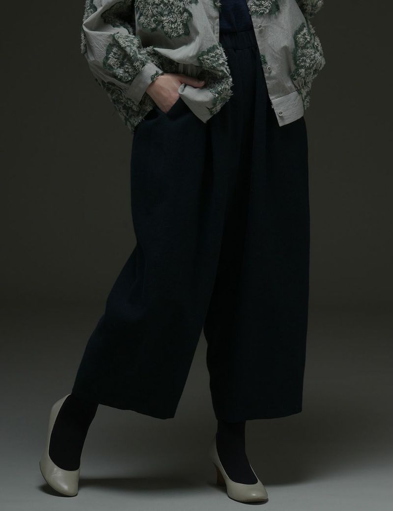 バイカラー二重織パンツ爆蘭（はぜらん） | 石見銀山 群言堂オンライン