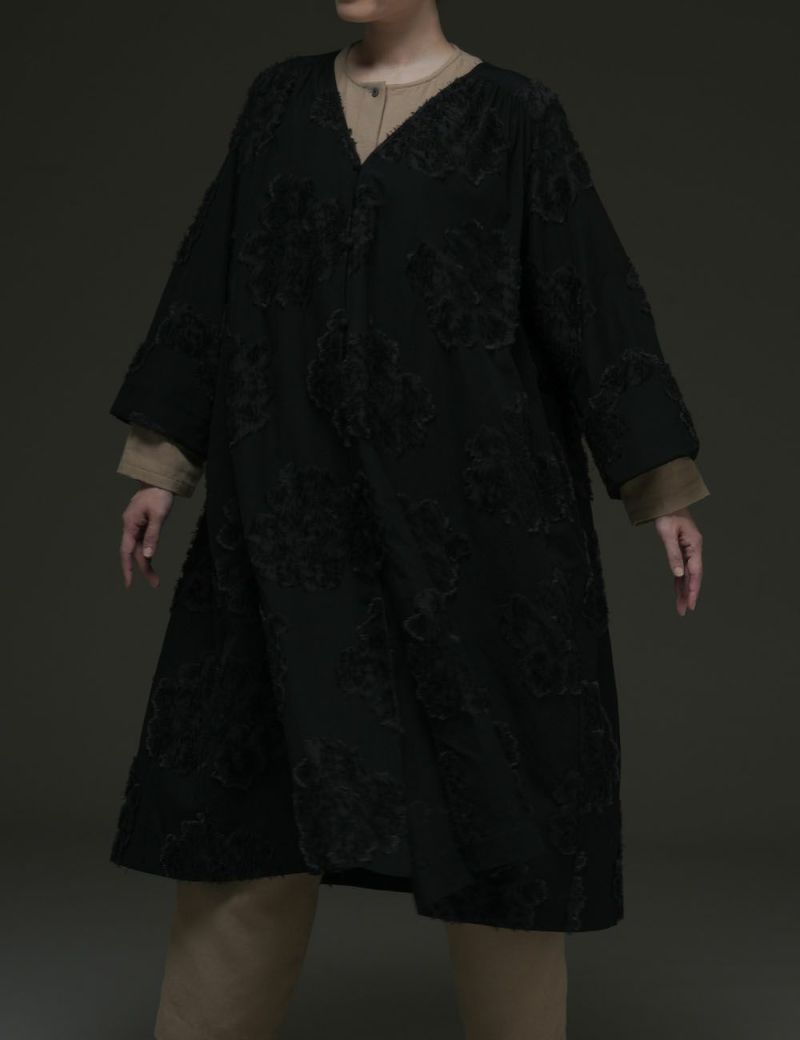 花群れジャガードジャケット壇香梅（だんこうばい）