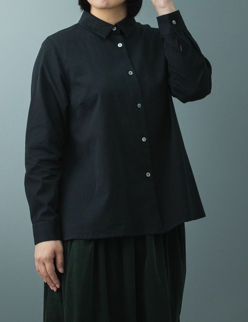 綿サテンブラウス姫榊（ひさかき）