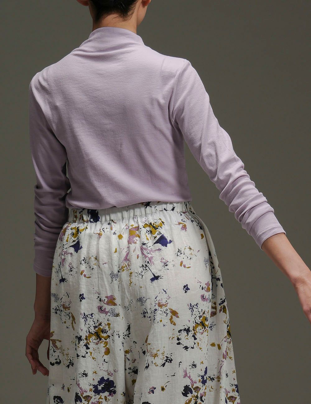 強撚ガーゼフライスプルオーバー穂躑躅（ほつつじ）